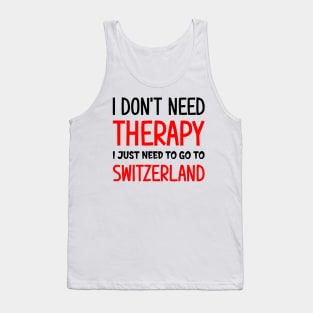 Switzerland Tank Top